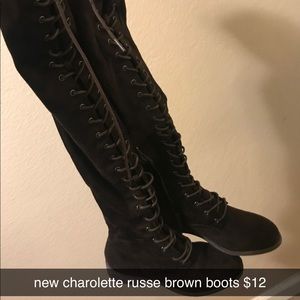 charolette russe boots